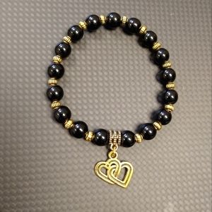 💛 *5/25* Black and gold boho bracelet